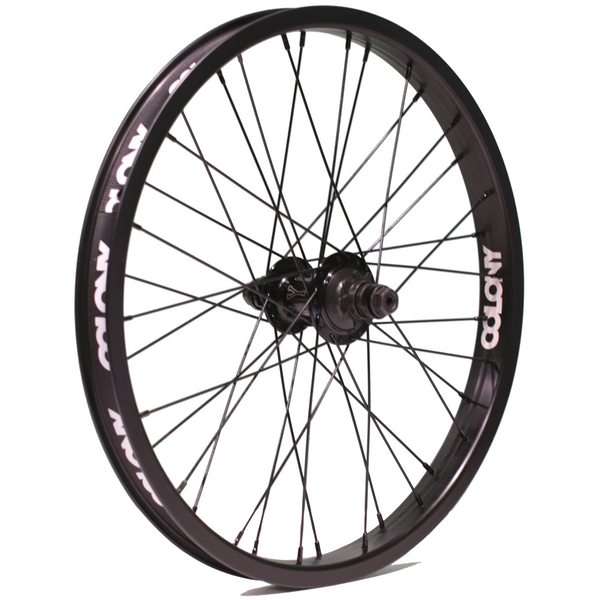 Colony Clone BMXホイール　LHD Colony Clone Pintour Freecoaster Wheel (Rainbow/Black) (LHD
