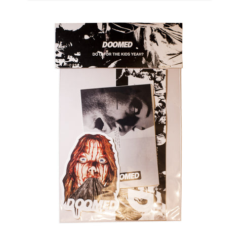 Doomed Vinyl Sticker Set