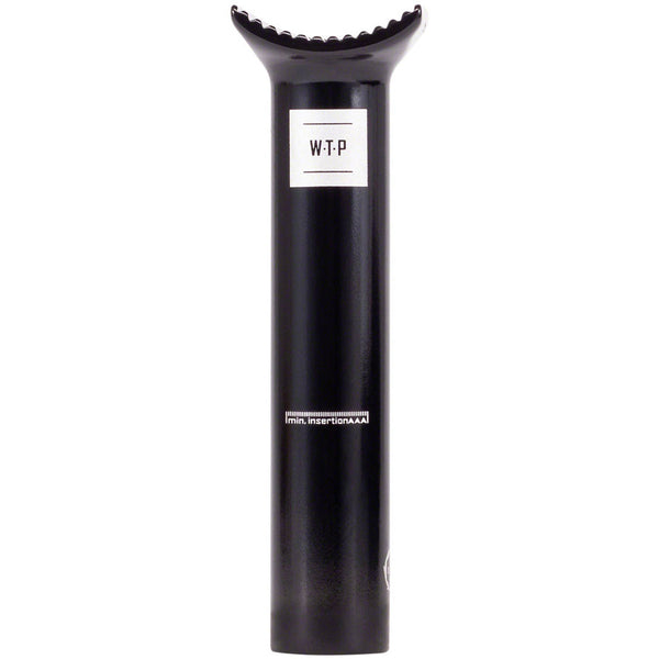 thumbnail image 2 of We The People BMX Team Pivotal Seat Post – 200mm Long, 25.4mm, Polished Black 2 of 5