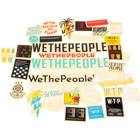We The People Assorted Sticker Pack