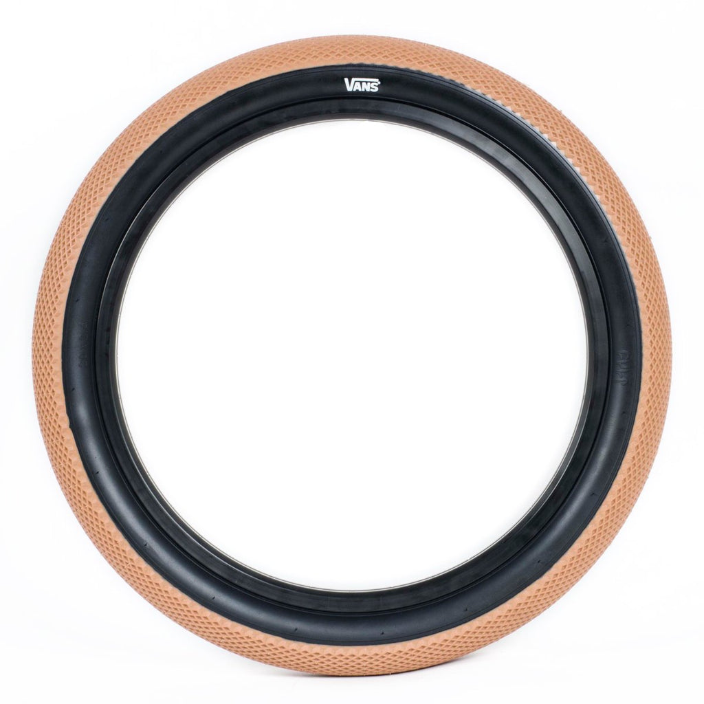 Cult Vans Tire - Gum with Black Sidewalls
