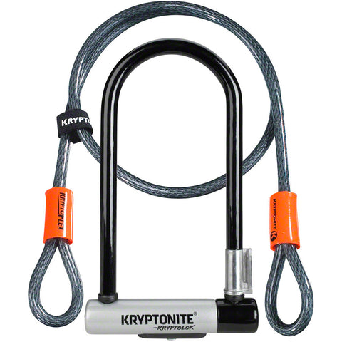 Kryptonite KryptoLok U-Lock (4 x 9" w/ 4' Cable)